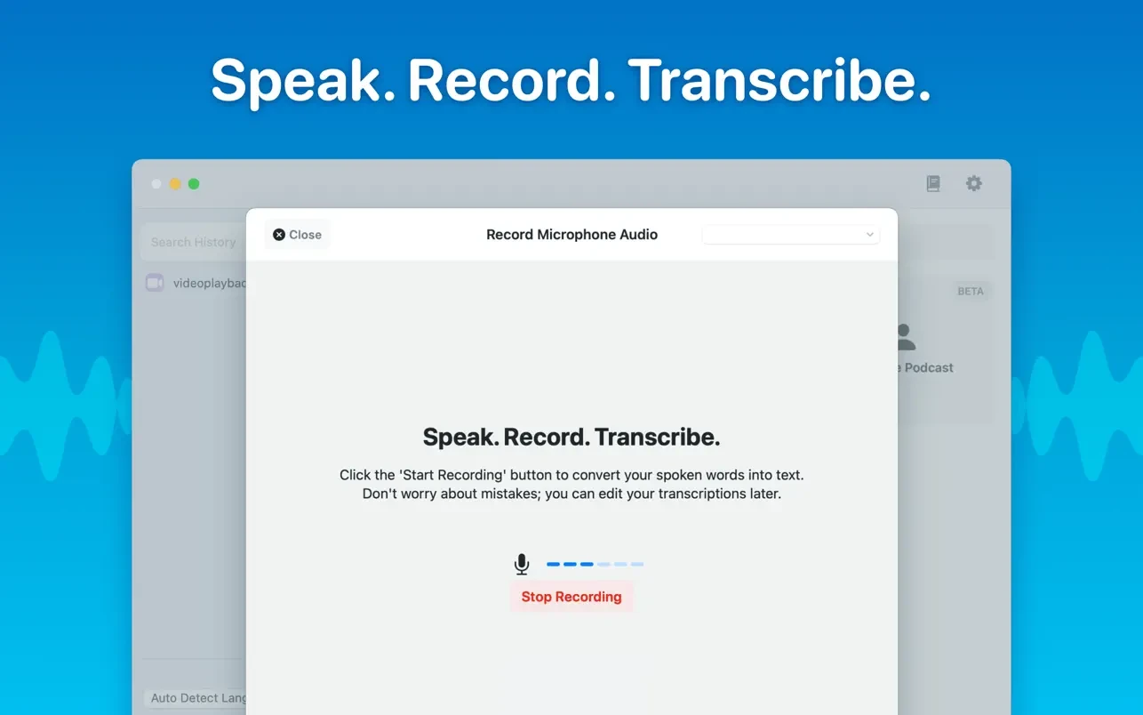 Whisper Transcription screenshot 4